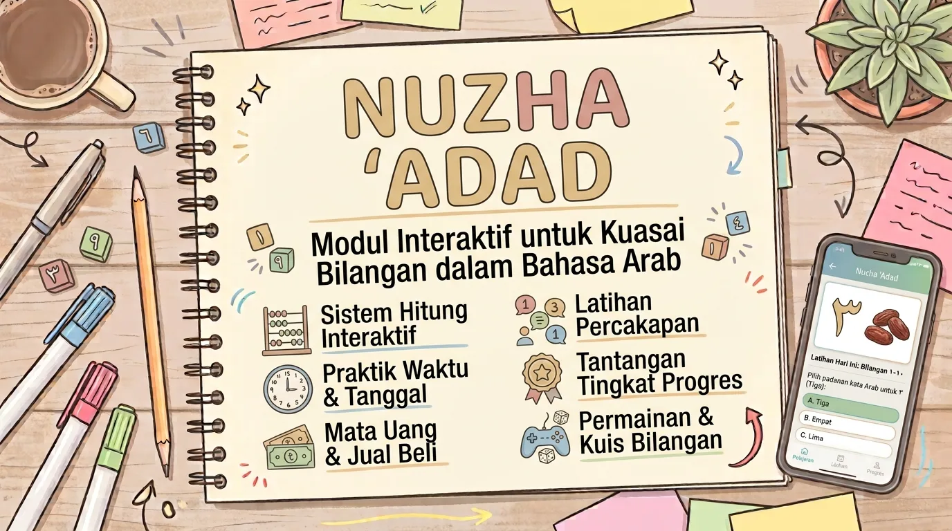 Nuzha Adad - Modul Interaktif untuk Kuasai Bilangan dalam Bahasa Arab